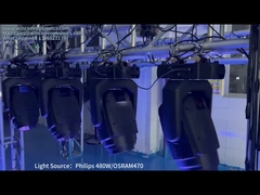 Megapoint Robe480WLL High Power Moving Head Light 7500K 8500K Artnet sACN Kompatibel