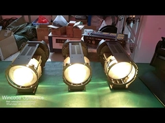 LED-Fresnel-Punktlicht warmes weißes kühles weißes zweifarbiges CRI95