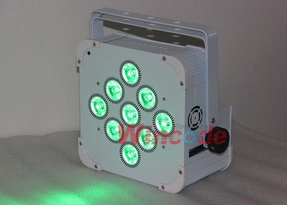 Ein guter Preis. Tragbare Scheinwerfer für die Bühne 9×15W 5 / 9 Kanäle, Batteriebetriebene Led Par Cans RGBWA Online