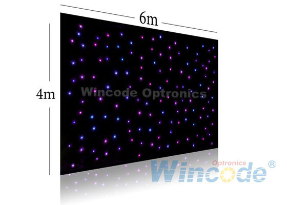 Ein guter Preis. Glitzer Effekte LED Star Vorhang 4m X 6m, LED Licht Vorhang Wand RGB / Einzelfarbe Online
