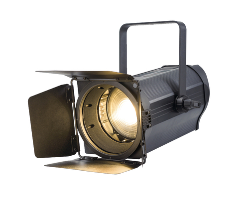 200W LED Fresnel Spot Gesichtslicht RGBW CRI≥95 RDM DMX512 Motorisierter Zoom