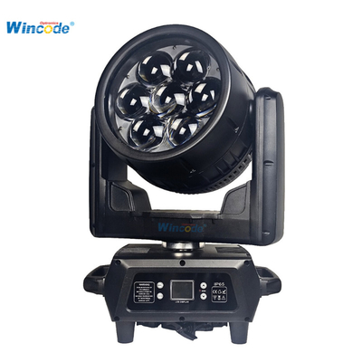 RDM DMX IP65 Wasserdicht LED Wasch Pixel bewegliche Kopf 7pcs 60W