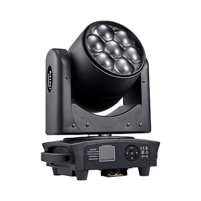 Ein guter Preis. 7x40W RGBW LED Moving Head Light with 540° Pan/Tilt and 50000 Hours Lifespan for Stage Lighting Online