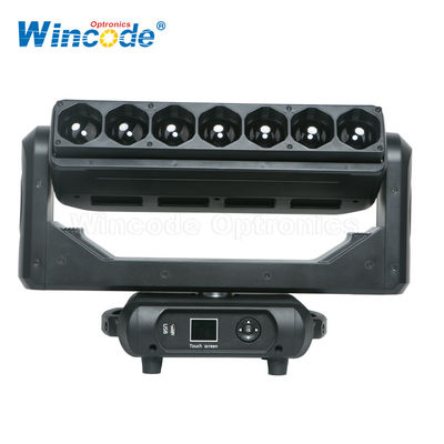 Ein guter Preis. Master-Slave-Steuerung LED bewegliche Pixel-Bar Licht 7 * 40 W mit Zoom in Ingieering Kunststoff Körper Online