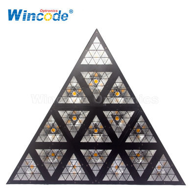 Ein guter Preis. 35cm Dreieck Retro LED Licht Hintergrund Decken Dekoration Online